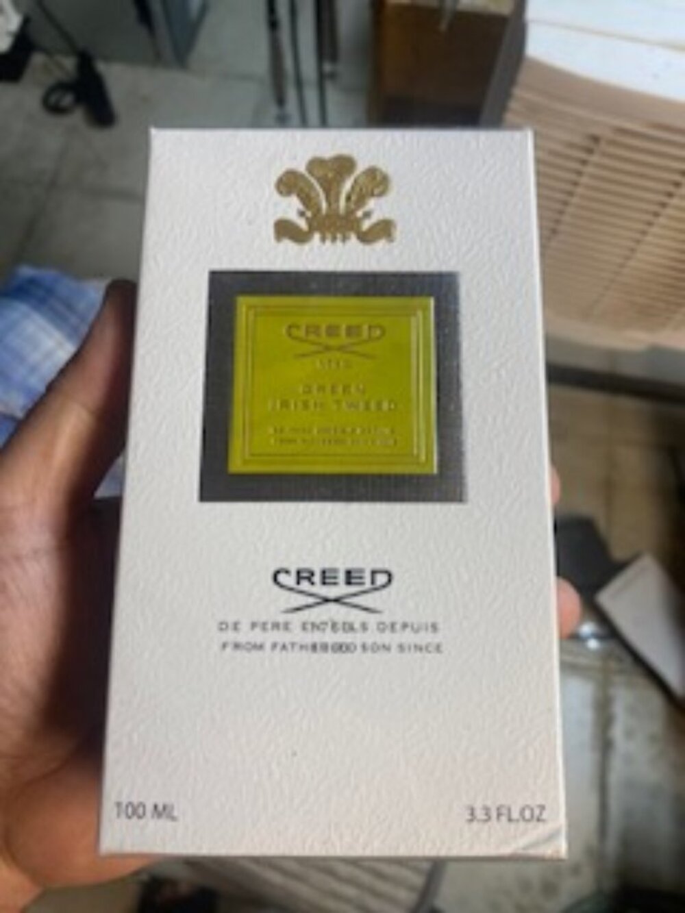Creed Green Irish Tweed Eau de Parfum Spray 100 ml 3.3 fl oz Regular Size